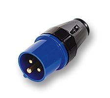 WALTHER,215306SW,PLUG, 16A BS4343 BLACK 240V WALTHER215306SW
