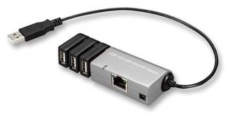 UNBRANDED,PSG90189,HUB, 3X USB WITH ETHERNET, BLK UNBRANDEDPSG90189
