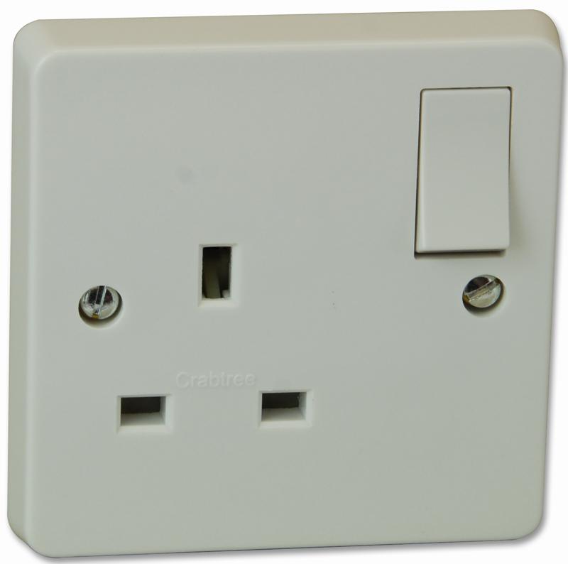 Double Pole Switched Socket Gang A Crabtree Cpc