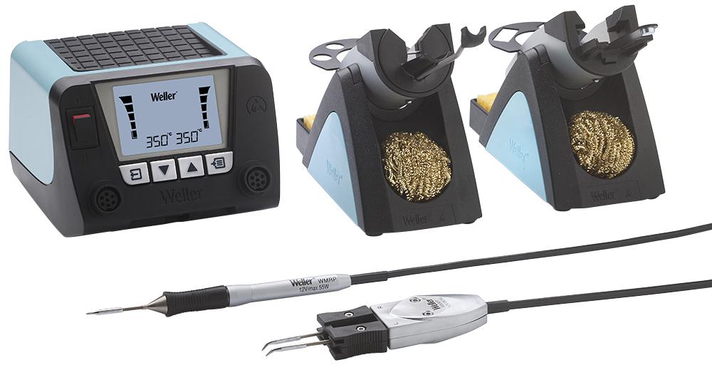 Channel Soldering Station With Soldering Iron Desoldering Tweezers