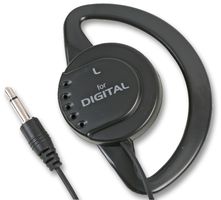Connector Type:3.5mm Jack Plug; Drive Unit Type:Mylar; Frequency Response Max:18kHz; Frequency Response Min:20Hz; Impedance:32ohm; Lead Length:1.2m; Colour:Black; Drive Unit Diameter:27mm; Po