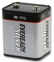 BATTERY, ZINC 9V PP9 - 601162 - EVER READY BATTERY, ZINC 9V PP9 - 601162 - EVER READY