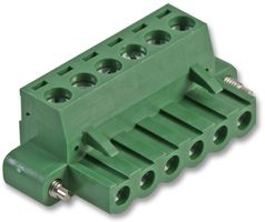 TERMINAL BLOCK FEMALE FLANGED 6 POLE - CTBA92006FL - CAMDENBOSS TERMINAL BLOCK FEMALE FLANGED 6 POLE - CTBA92006FL - CAMDENBOSS