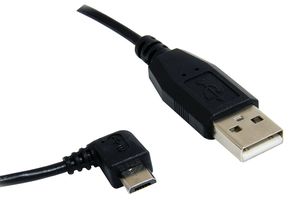 Cable Length - Imperial:11.84'; Cable Length - Metric:0.3m; Connector Type A:USB 2.0 A Plug; Connector Type B:USB 2.0 Micro B Plug; Jacket Colour:Black; Cable Assembly Type:USB 2.0;