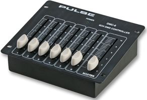 DMX CONTROLLER, 6CH MASTER - DMC-6 - PULSE DMX CONTROLLER, 6CH MASTER - DMC-6 - PULSE