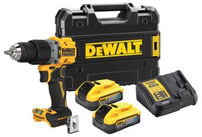 18V XR 2x 5Ah Powerstack Batteries Li-Ion Cordless Brushless Combi Drill Kit