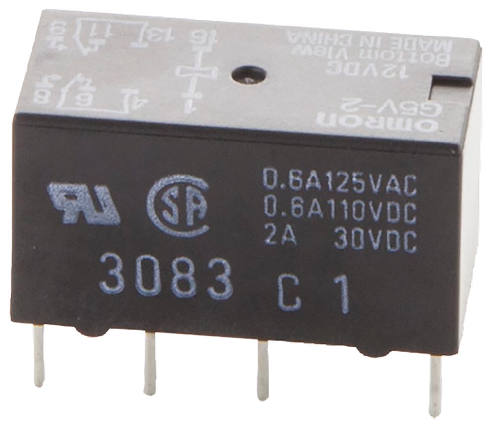 RELAY PCB SPDT 12VDC 1A G5V-1 12DC OMRON ELECTRONIC COMPONENTS