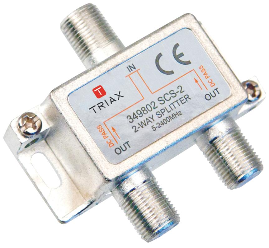 TSSSAT 2 Way Satellite Splitter, 52400MHz Triax CPC