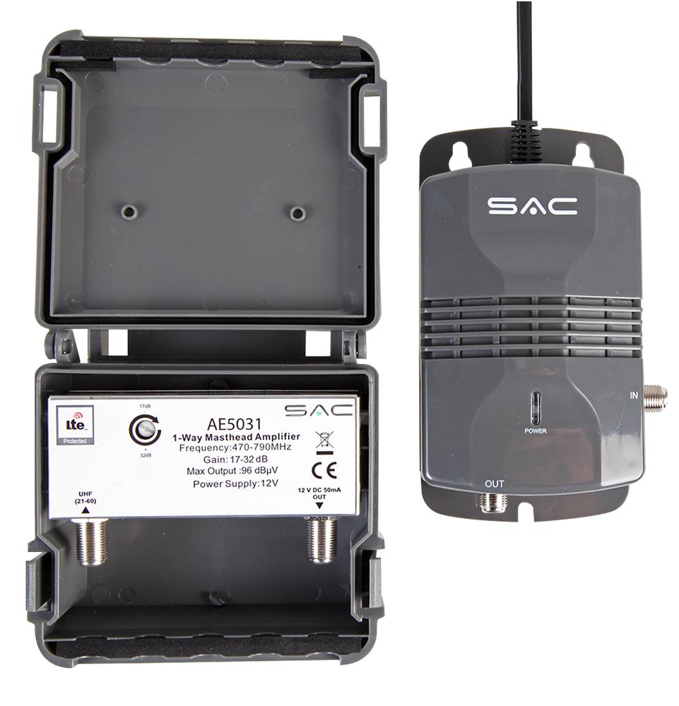 1Way LTE Masthead Amplifier & PSU Kit Sac CPC