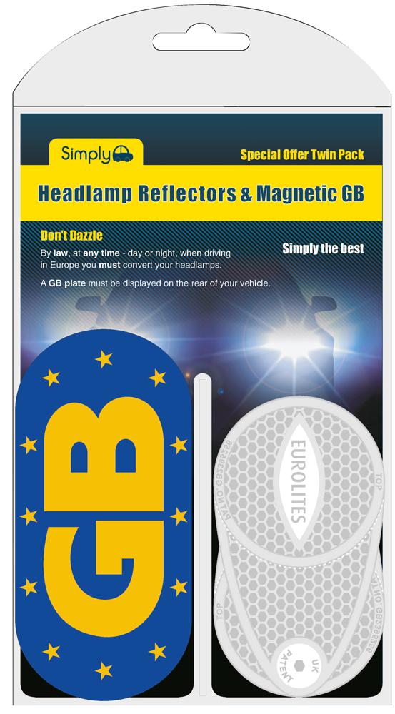Truck Headlight Beam Deflectors Headlamp Converters for Left Hand Drive Lorries