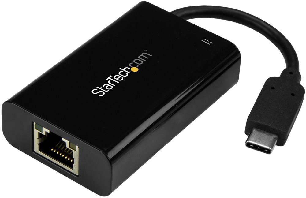 USBC to Gigabit Network Adaptor with Power Delivery Startech CPC