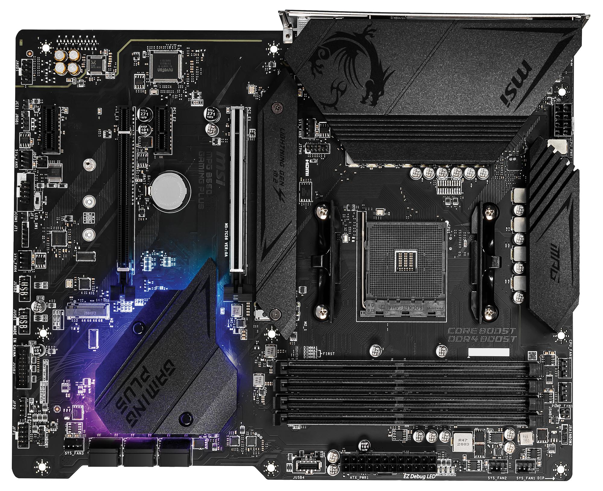 MSI MPG B550 Gaming Plus AM4 Motherboard — Computer Orbit