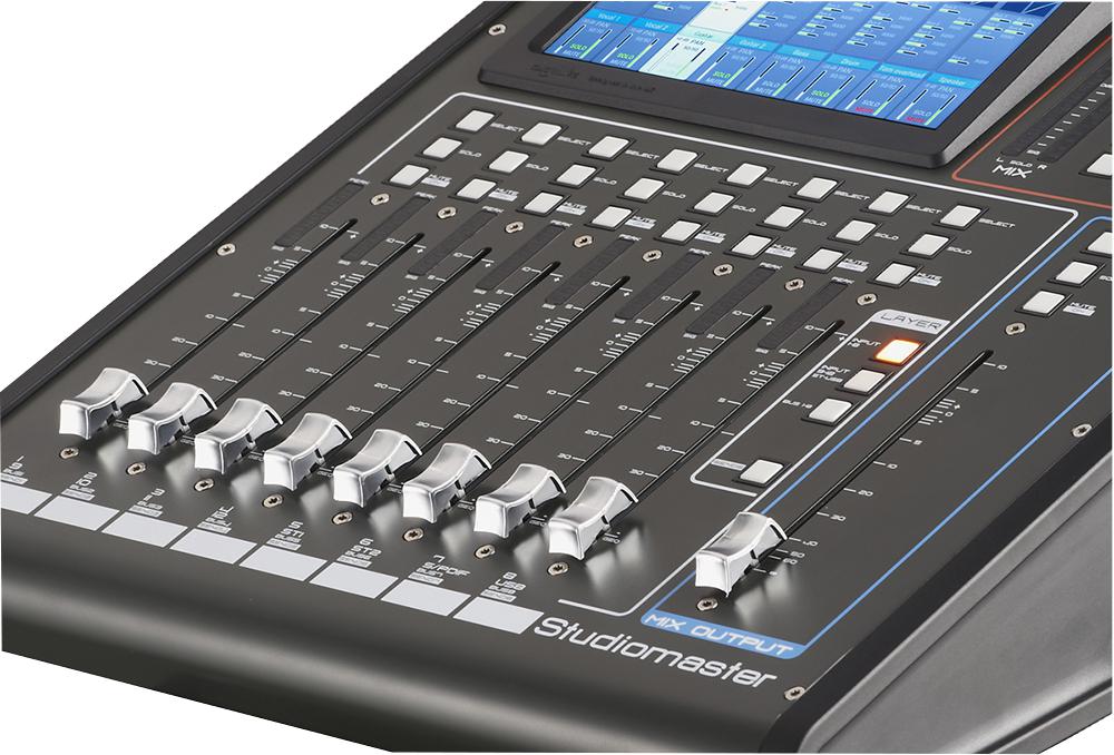 16 Input Hybrid Digital Mixing Console with WiFi, Touch Screen and