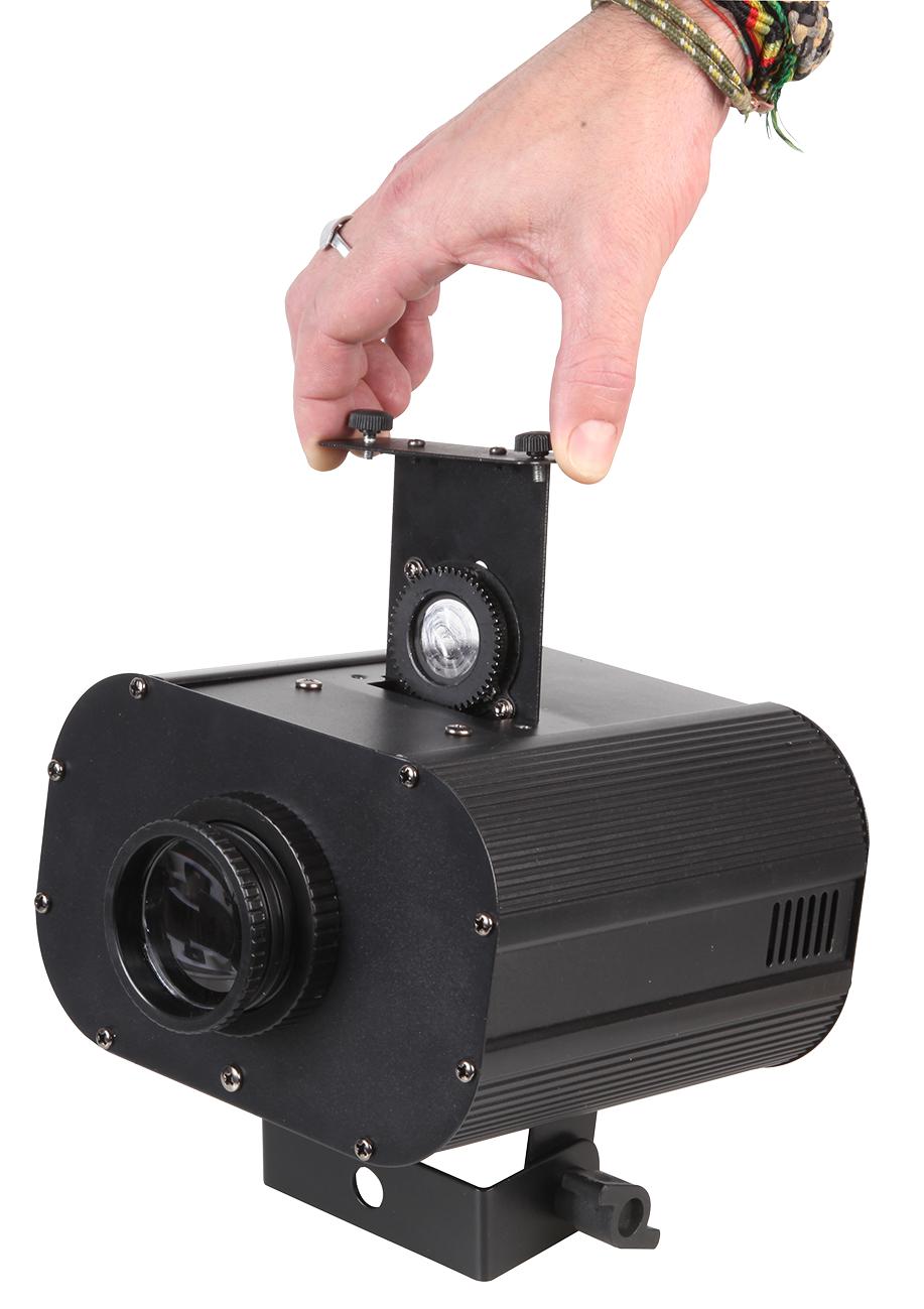 30W LED Gobo Projector Light with Rotation Motor - Pulse | CPC