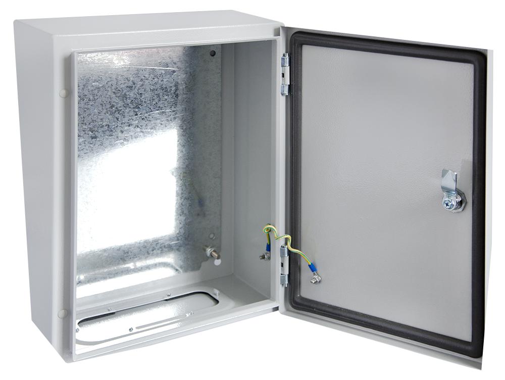 Ip66 Steel Wall Mount Enclosure With 3 Year Corrosive Guarantee 250x200x130mm Hylec Cpc 0027