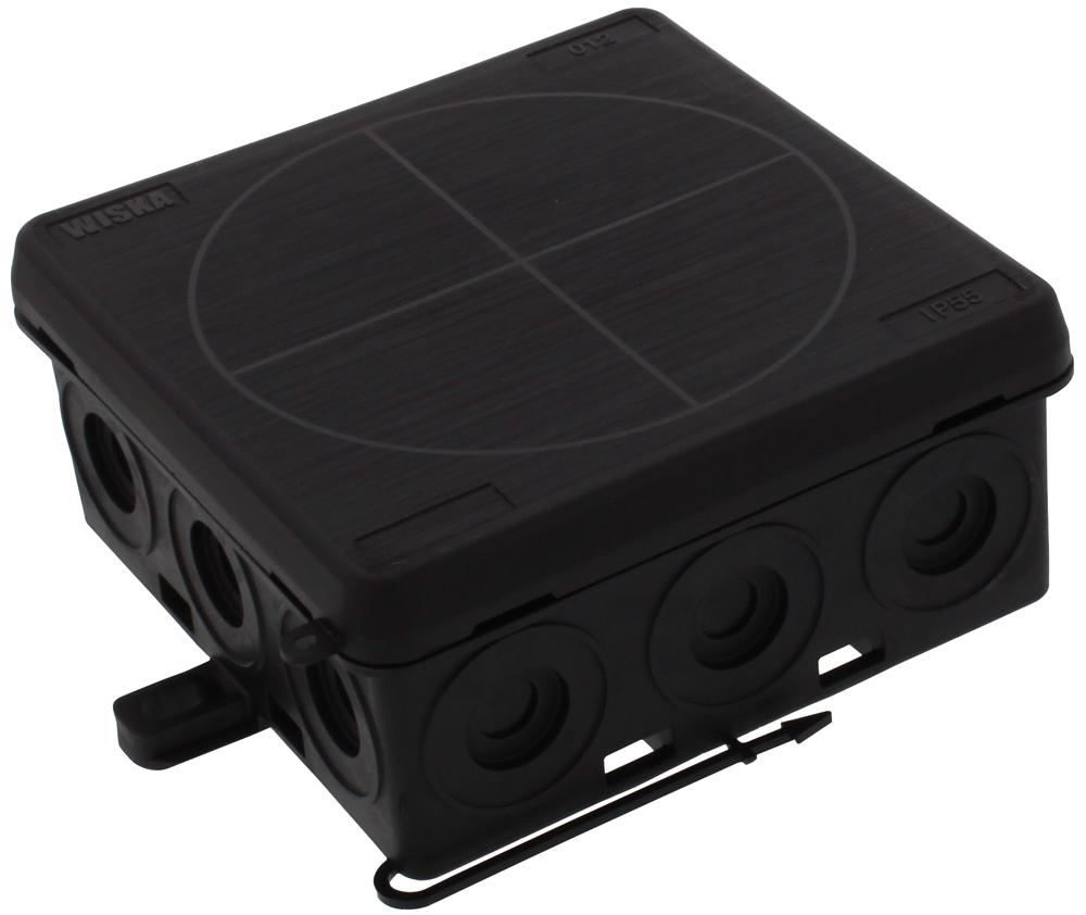 KA 012 Black Junction Box Enclosure Wiska CPC