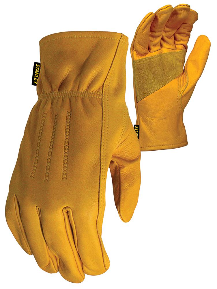 Stanley leather work gloves on sale