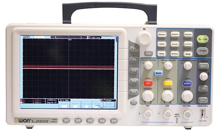 OWON SDS5032E Digital Storage Oscilloscope, 30MHz, 2+1 Ch (External),  250MS/s, 10K