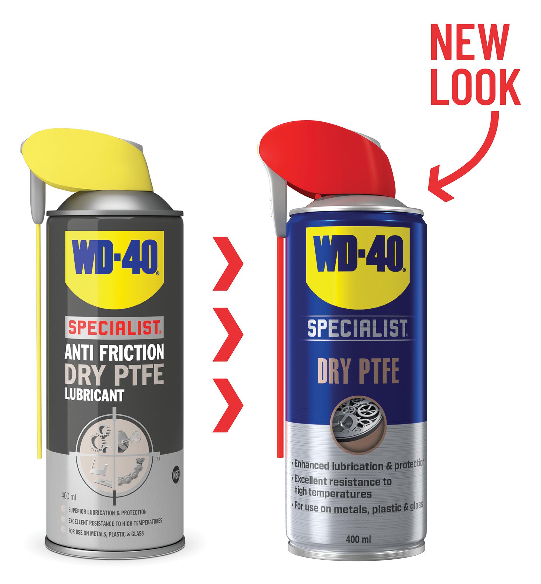 Anti Friction Dry PTFE Lubricant, 400ml Wd40 Specialist CPC