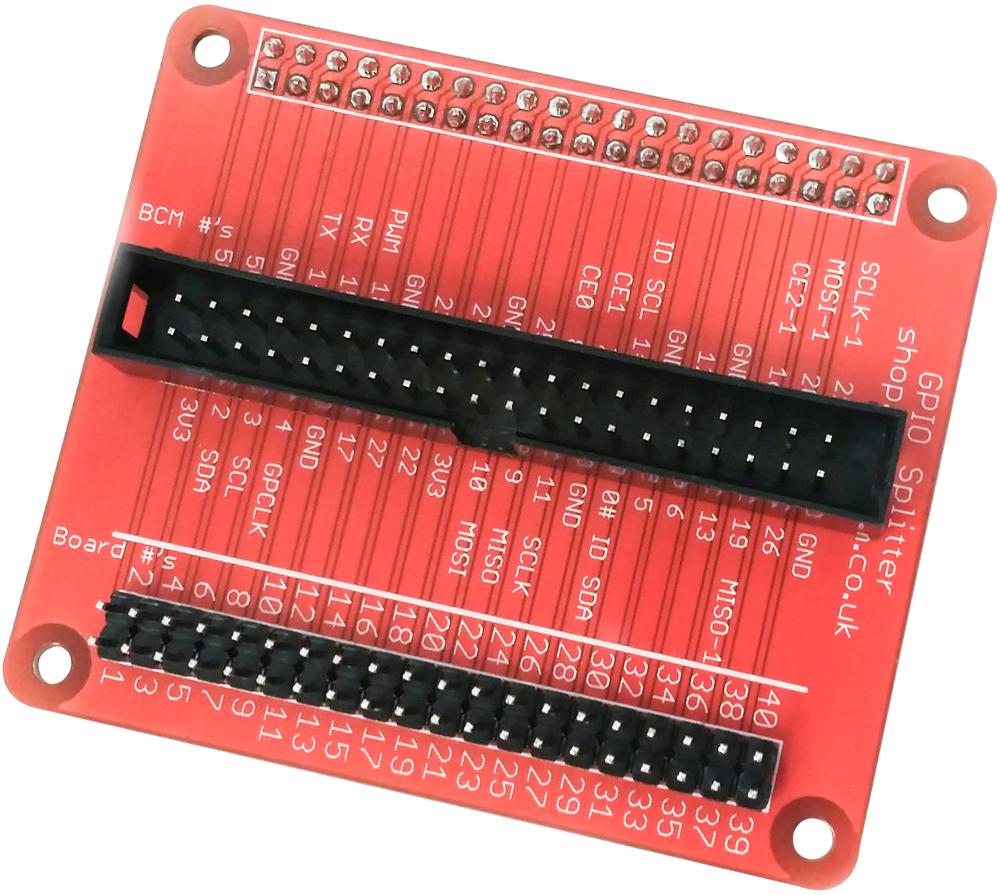 Raspberry Pi GPIO Pin Splitter Board - Cyntech | CPC