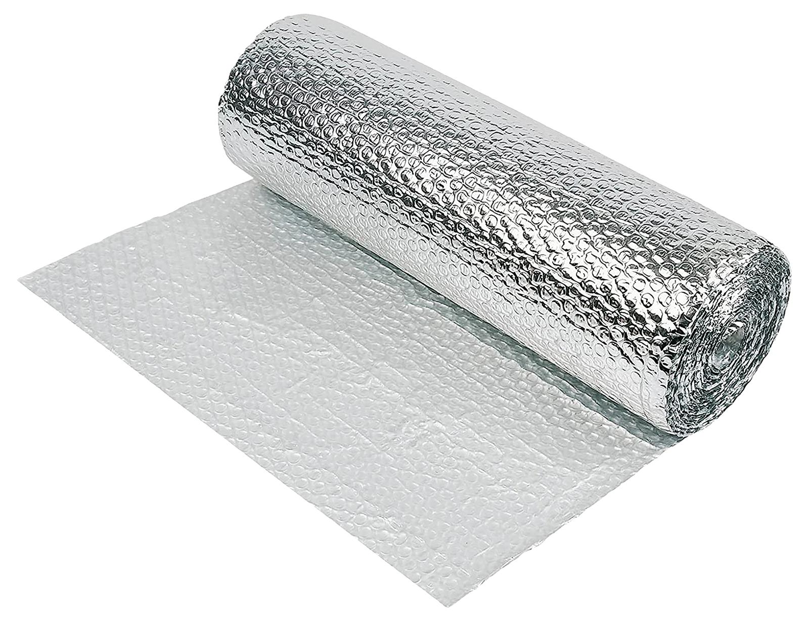 0.6m x 25m Double Aluminium Bubble Foil Insulation Roll Yuzet CPC