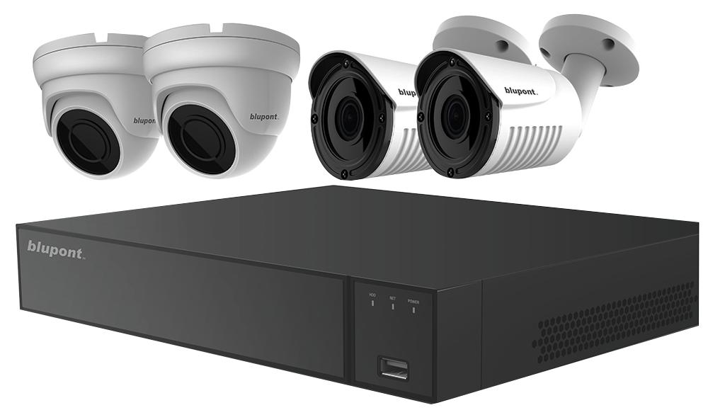 2 cctv camera with dvr and hot sale hard disk