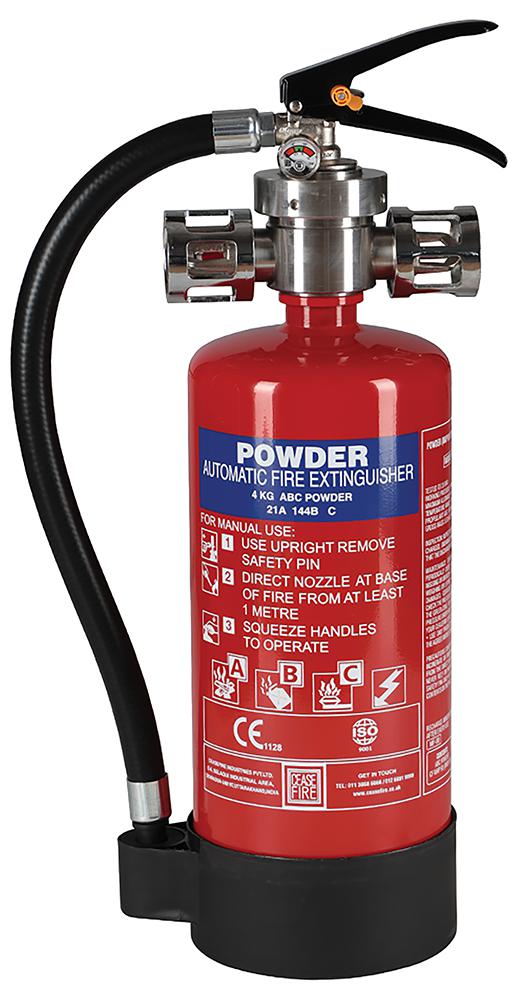 Launcher Portable Automatic Fire Extinguisher, 4kg - Ceasefire | CPC