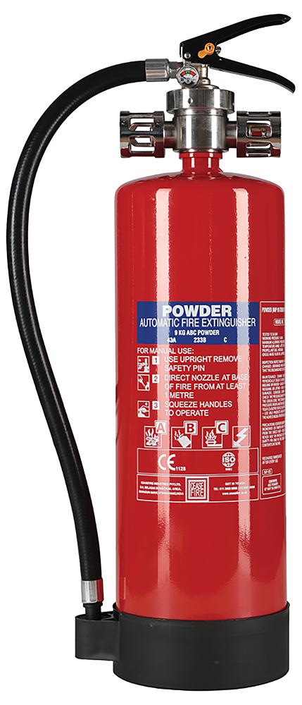 Launcher Portable Automatic Fire Extinguisher, 9kg - Ceasefire | CPC