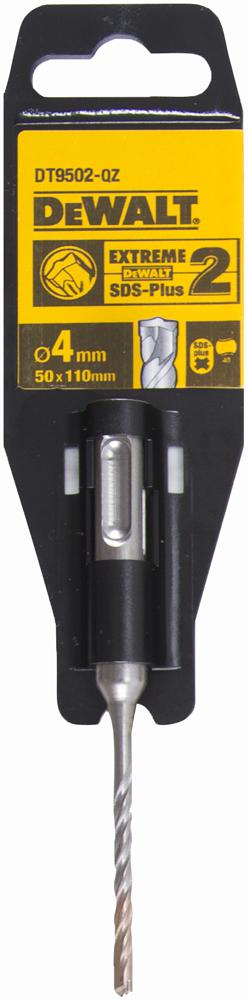 4mm X 110mm Extreme 2 Sds Plus Masonry Drill Bit Dewalt Cpc