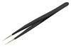 DT000006 DT000006 - 125mm Precision Tweezers - ESD SS Straight Pointed Tips