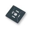 HCR102BK - 4-Way Adhesive Cable Tie Mount, Black, 5mm, 100 Pack