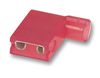 DNFPO1-6.3FLAG DNFPO1-6.3FLAG - Red, 12A Crimp Plug, Elbow, 100 Pack