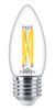 929003012382 - 3.4W Filament LED B35 Candle Bulb, E27, Dimmable 2200-2700K, 470lm