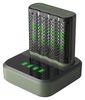 GPACSM452001 - M452 USB Speed Charger with D451 LCD Dock and 4x AA ReCyko NiMH Batteries