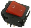 C6053ALNAE - Illuminated Rocker Switch, Off On, DPST, 250V AC, 16A, Red