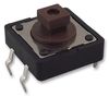 MCDTS2-4N - Tactile Switch, 7.3mm x 3.8mm Square, 160g