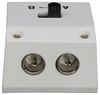 AC30 AC30 - Twin Coaxial Surface Mount Switch Outlet Box