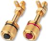 BP-530G - Speaker Pole Terminals with Gold Plated Contacts Red/Black Pair