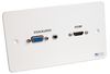 AVP129 AVP129 - 2 Gang VGA/Audio/HDMI Wall Plate