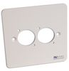 AVP912 - 1 Gang Double D-Shell Wall Plate