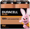 DURACELL PLUS POWER 9V 4PK - Plus Power 9V PP3 Alkaline Batteries, 4 Pack