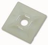 HFC2/4NATURAL - Self Adhesive Cable Tie Mounts, 28x28mm, Natural, Pack of 100