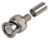 PSG04249 - 75 ohm BNC Crimp Plug, Zinc - RG59/U Cable