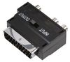 PSG08687 - Scart Plug With SVHS And Phono Adaptor