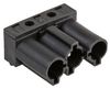 PCB3BKMH PCB3BKMH - 250V AC / 400V AC, 16A, 3 Pole PCB Horizontal Lighting Connector Plug