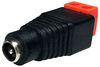 TGR101OR TGR101OR - 2.1mm x 2.5mm DC Power Socket Connector to 2x Screw Terminal Block Adaptor, Orange