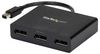 MSTMDP123DP MSTMDP123DP - Mini-DisplayPort Male to 3-Port DisplayPort Latching Female MST Hub