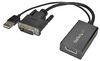 DVI2DP2 - DVI-D to DisplayPort Adaptor with USB Power