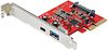 PEXUSB311AC3 PEXUSB311AC3 - 2 Port USB 3.1 Gen 2 10Gb/s PCI-Ex Card, 1x USB-A 1x USB-C