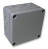105-404 - IP66 Polystyrene Enclosure with Metric Knockouts - 110x110x66mm